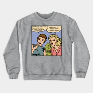 Comic Women Stir Up Trouble Crewneck Sweatshirt